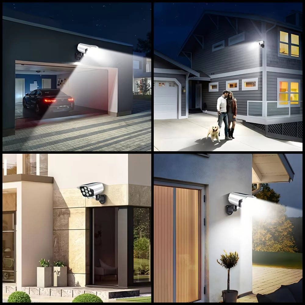 Solar Motion Sensor Floodlight with 77 LED and Wireless Remote, 2000 Lumens