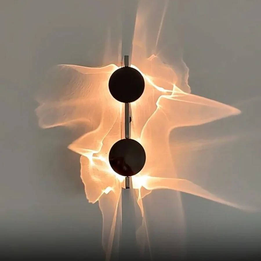 Adjustable Wall Sconce with 180-Degree Rotating Head and Warm White LED