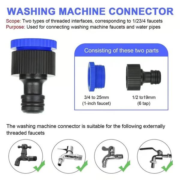 Expandable Garden Hose with Double-Layer Latex Core and Multi-Pattern Spray Nozzle