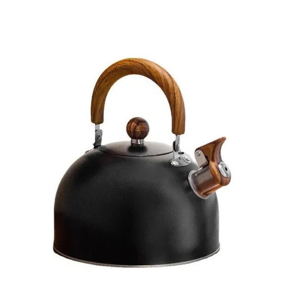 Stovetop Kettle with Automatic Whistle Alert and Insulated Handle, Multi-Cooktop Compatible