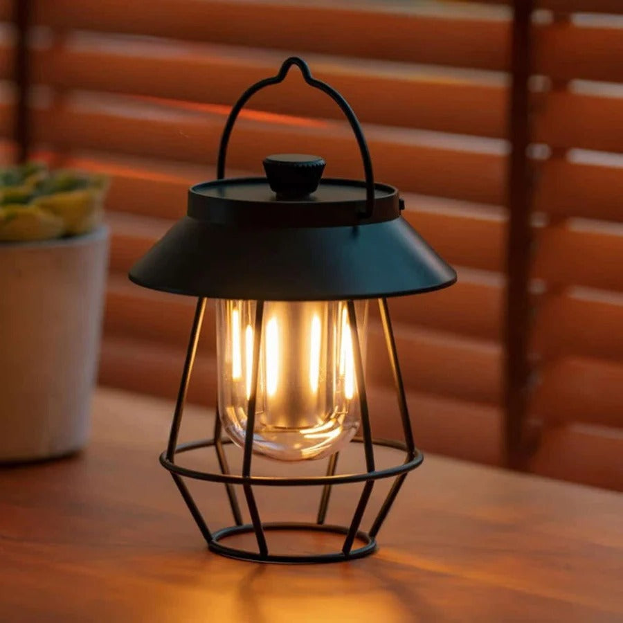 Rechargeable Table Lamp with Adjustable Color Temperature and USB Charging