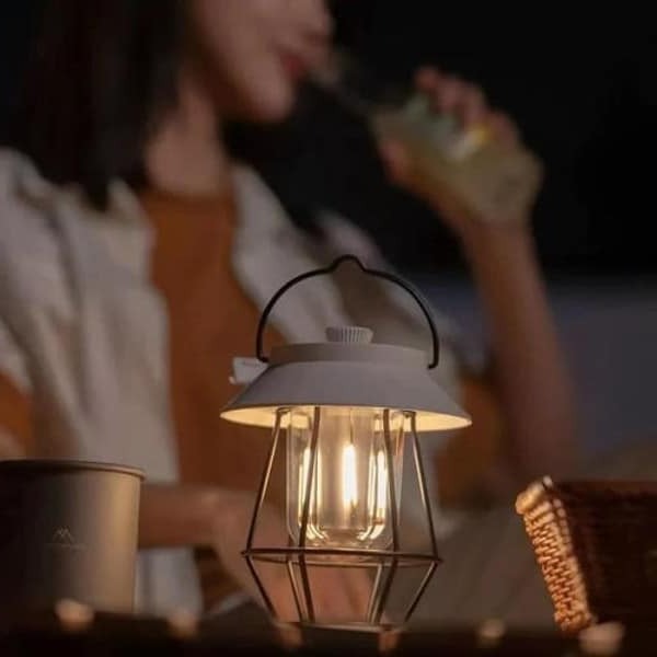 Rechargeable Table Lamp with Adjustable Color Temperature and USB Charging