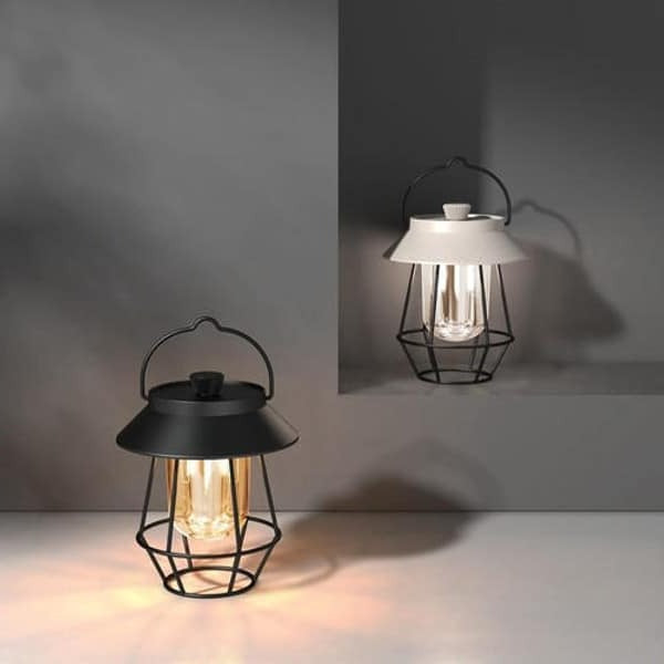 Rechargeable Table Lamp with Adjustable Color Temperature and USB Charging