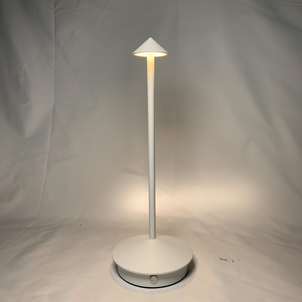 Touch Control LED Desk Lamp with Three Color Temperatures and Rechargeable Battery