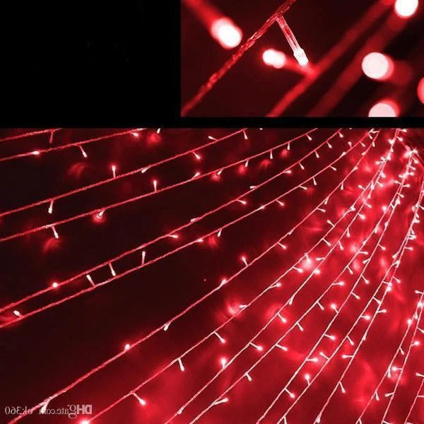 Solar-Powered LED Fairy Lights with 100 LEDs and Automatic Light Sensor, 17-Meter Strand