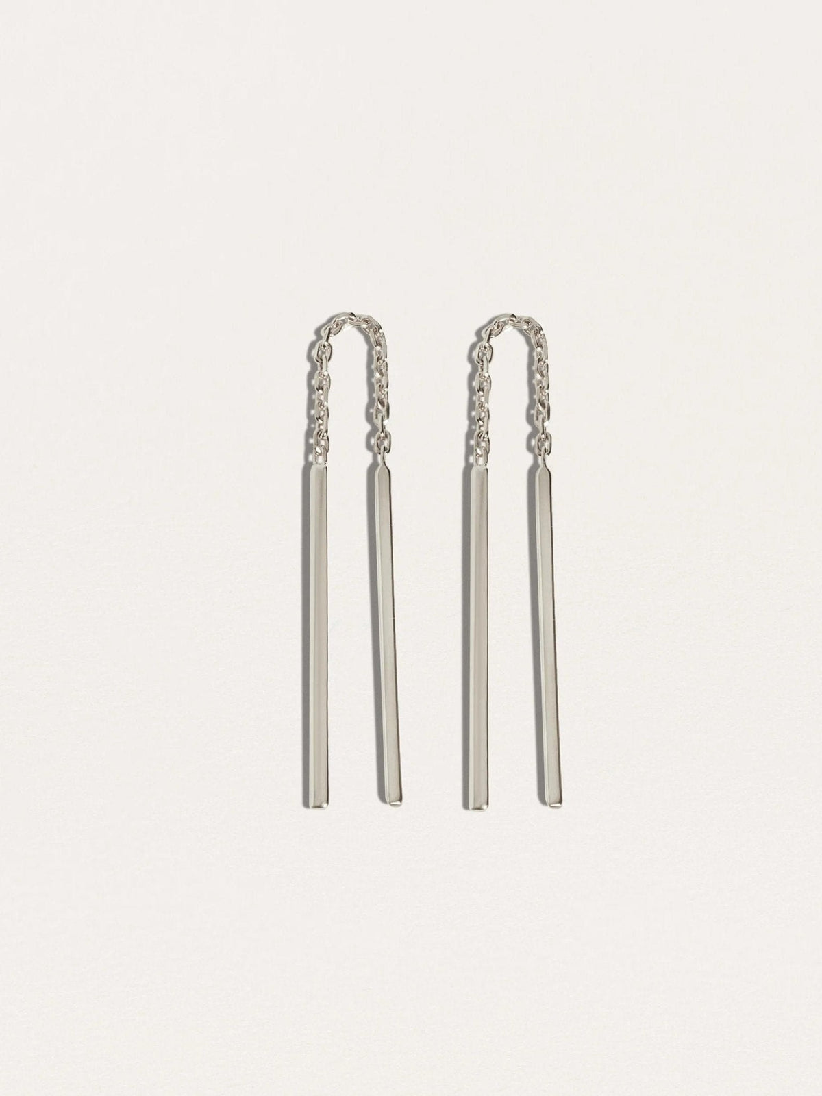 Needle Thread Earrings - 925 Sterling Silver24K Gold Plated925 silver jewelryLunai Jewelry