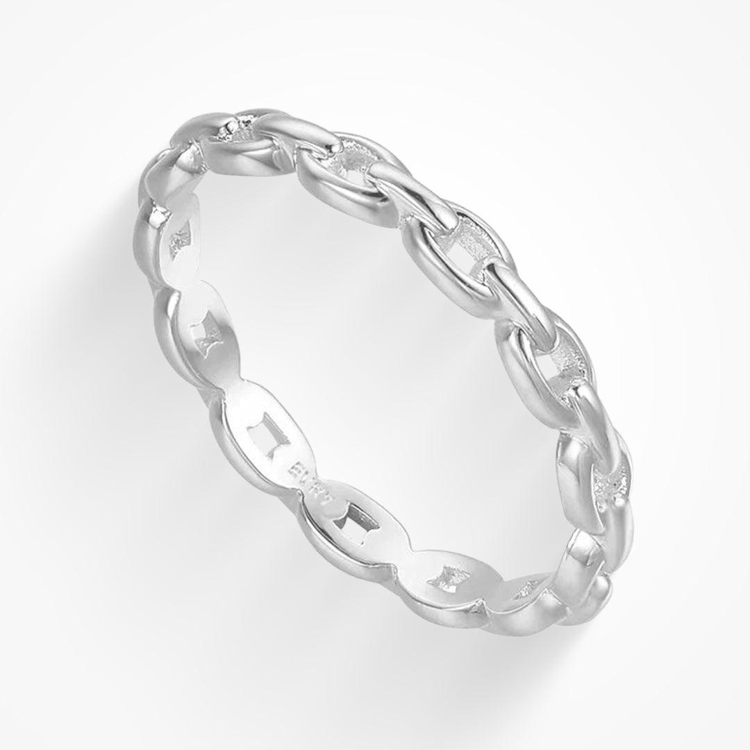 Interlocking Chain Link Ring