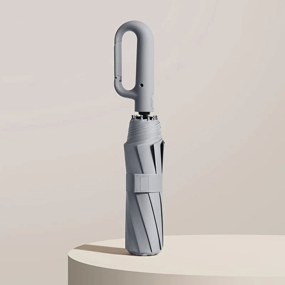 Automatic Umbrella with Reinforced Frame and UPF50+ Protection, Compact Folding Design