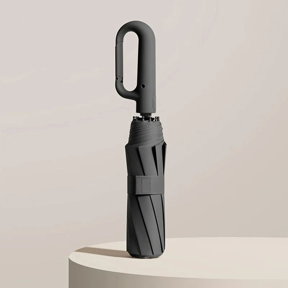 Automatic Umbrella with Reinforced Frame and UPF50+ Protection, Compact Folding Design